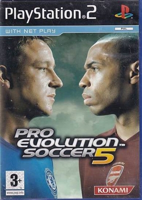 Pro Evolution Soccer 5 - PS2 (Genbrug)